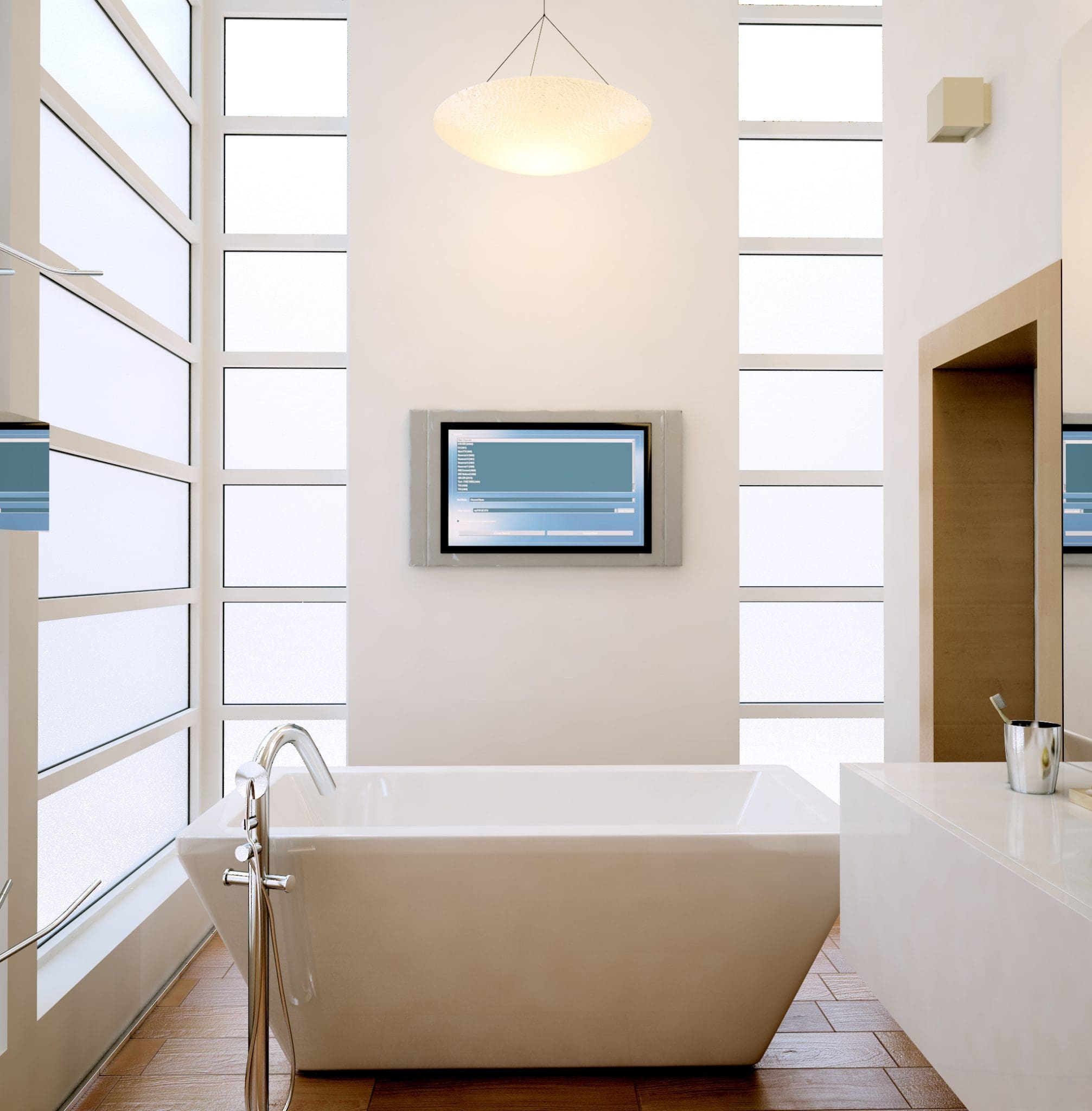 59x31.5 Freestanding Rectangular Bathtub BRF-90 - Image 6