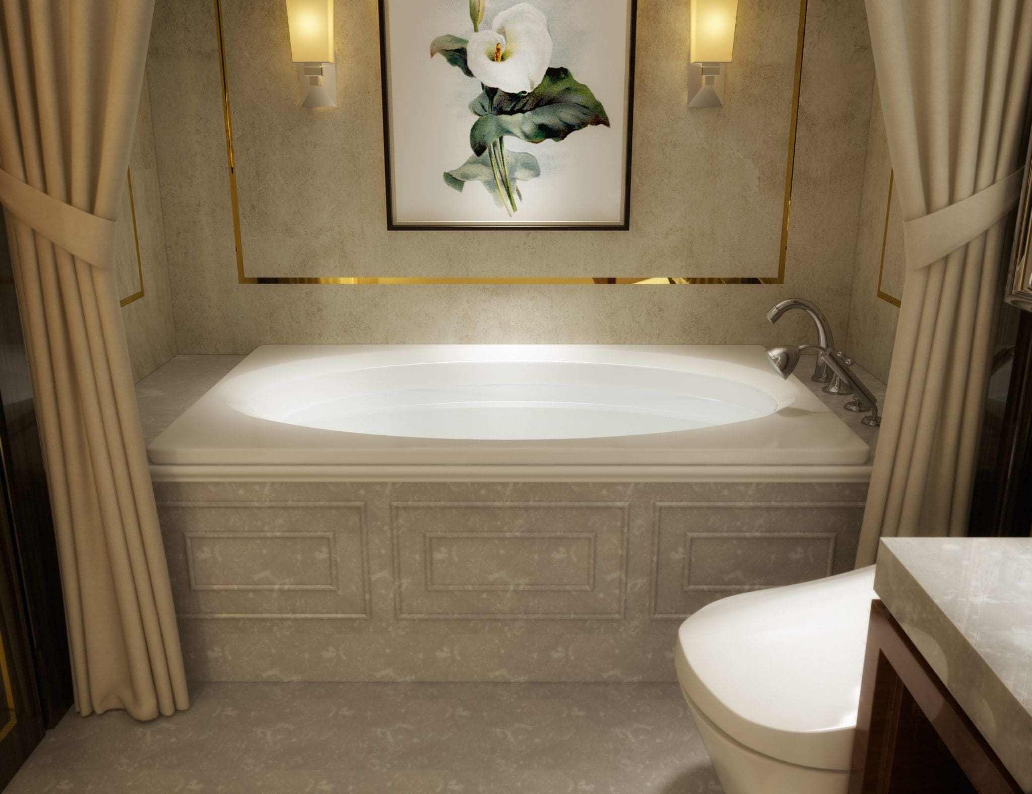 42x72 Oval Bathtub BR-32 - Image 6