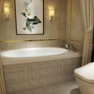 36x72 Oval Bathtub BR-43
