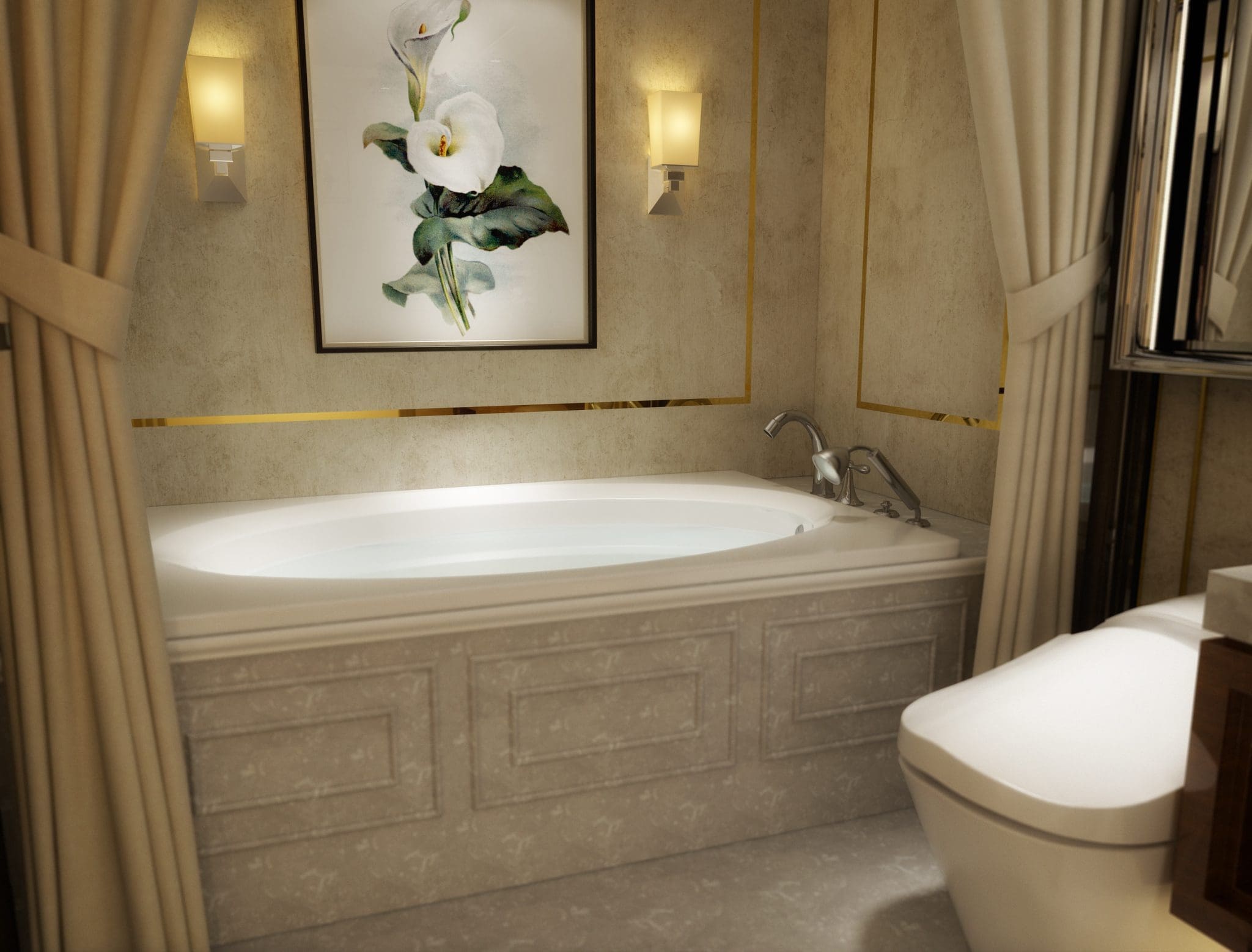 42x72 Oval Bathtub BR-32 - Image 8